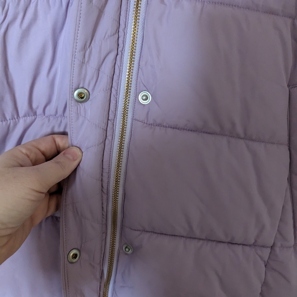 Talbots Lilac Alternative Down Jacket - image 4